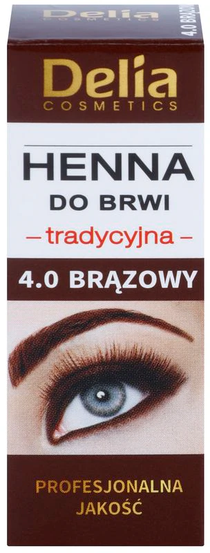 Farba na obočie Henna od Delia Cosmetics