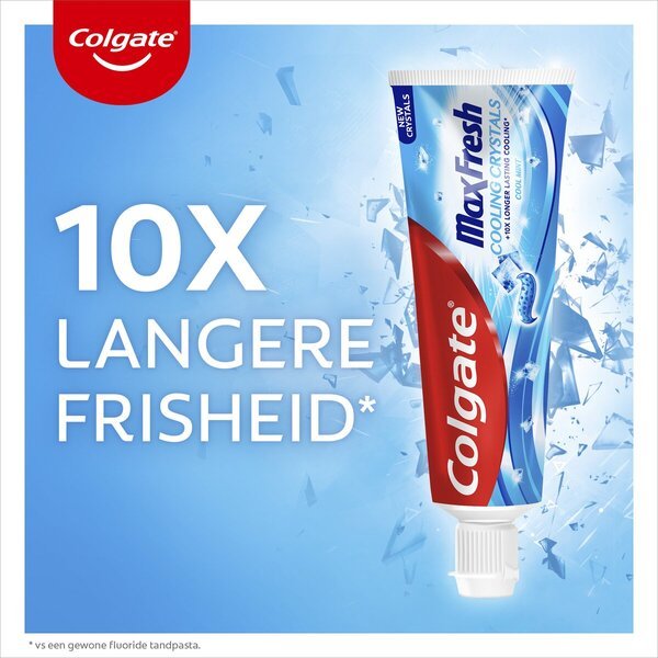 „Colgate Max Fresh Cooling Crystals“ dantų pasta, 75 ml – „Frisse adem“