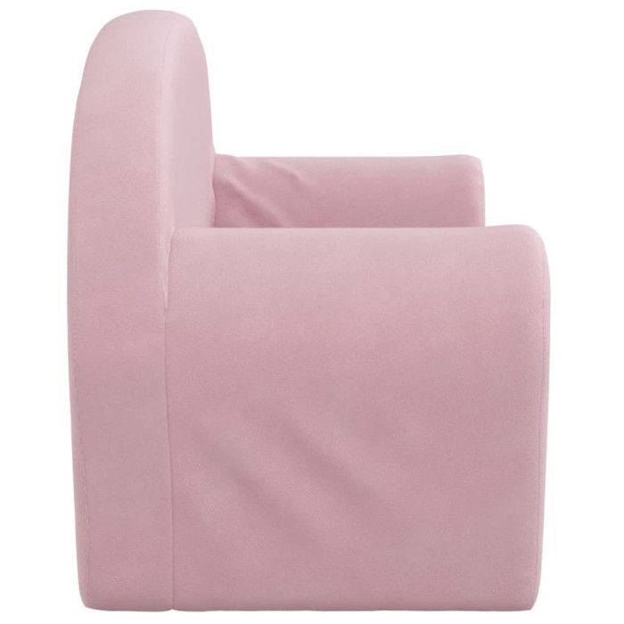 vidaXL Canapé pour Enfants 2 Places, Mini-canapé avec Housse Amovible, Canapé pour Tout-petits, Meuble de Chambre d'Enfant, 356991
