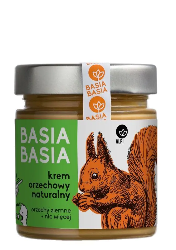 Basia Basia Masło Orzechowe Naturalne