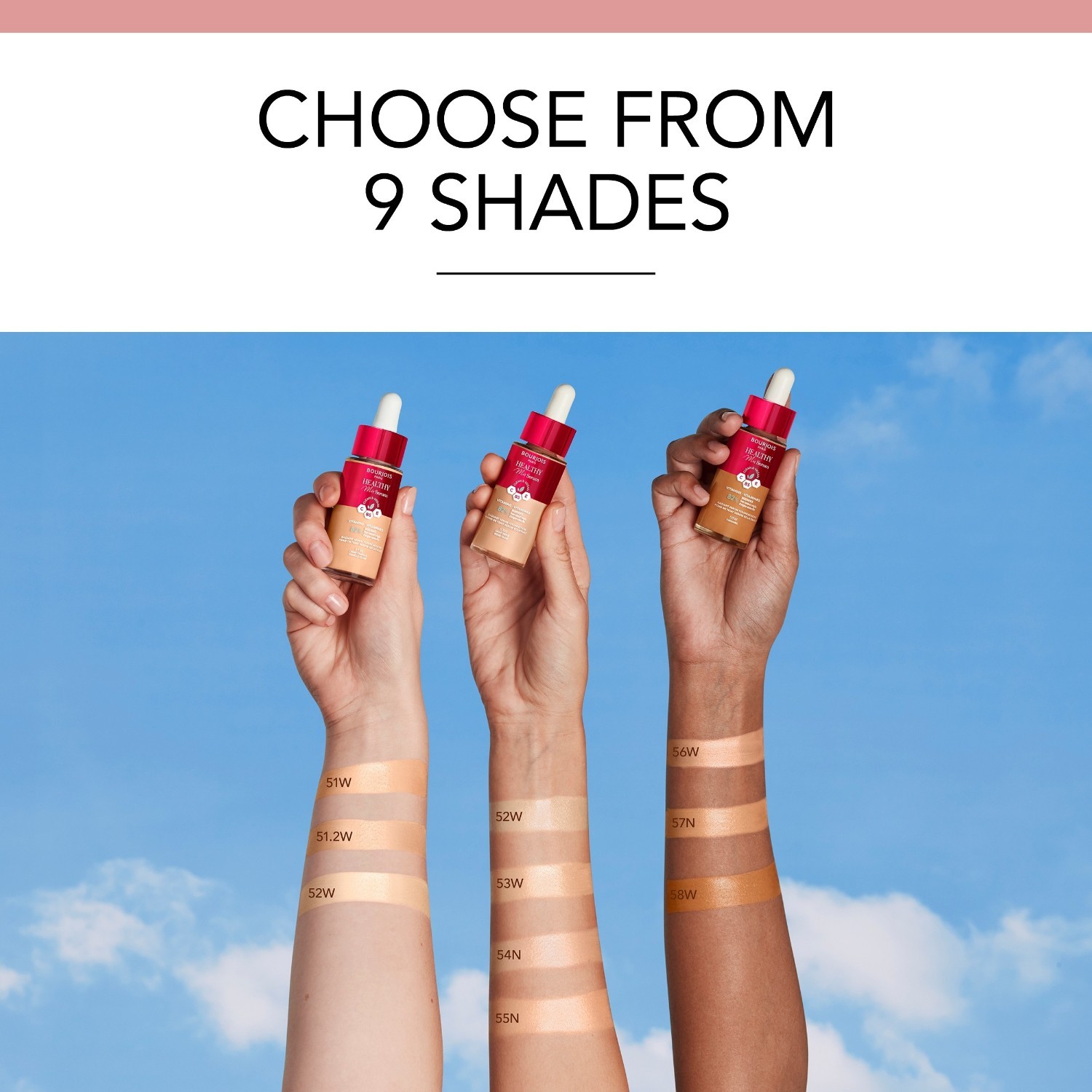 Bourjois tonālais krēms – 30 ml