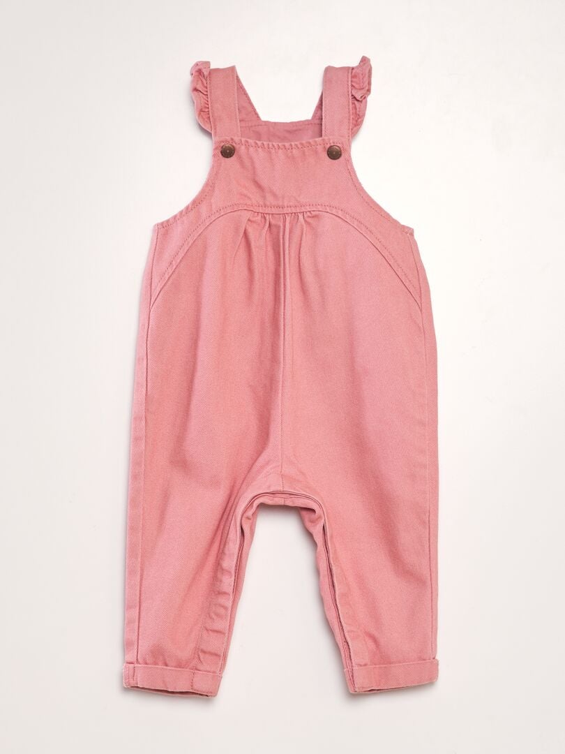 Spijkeroveralls - roze