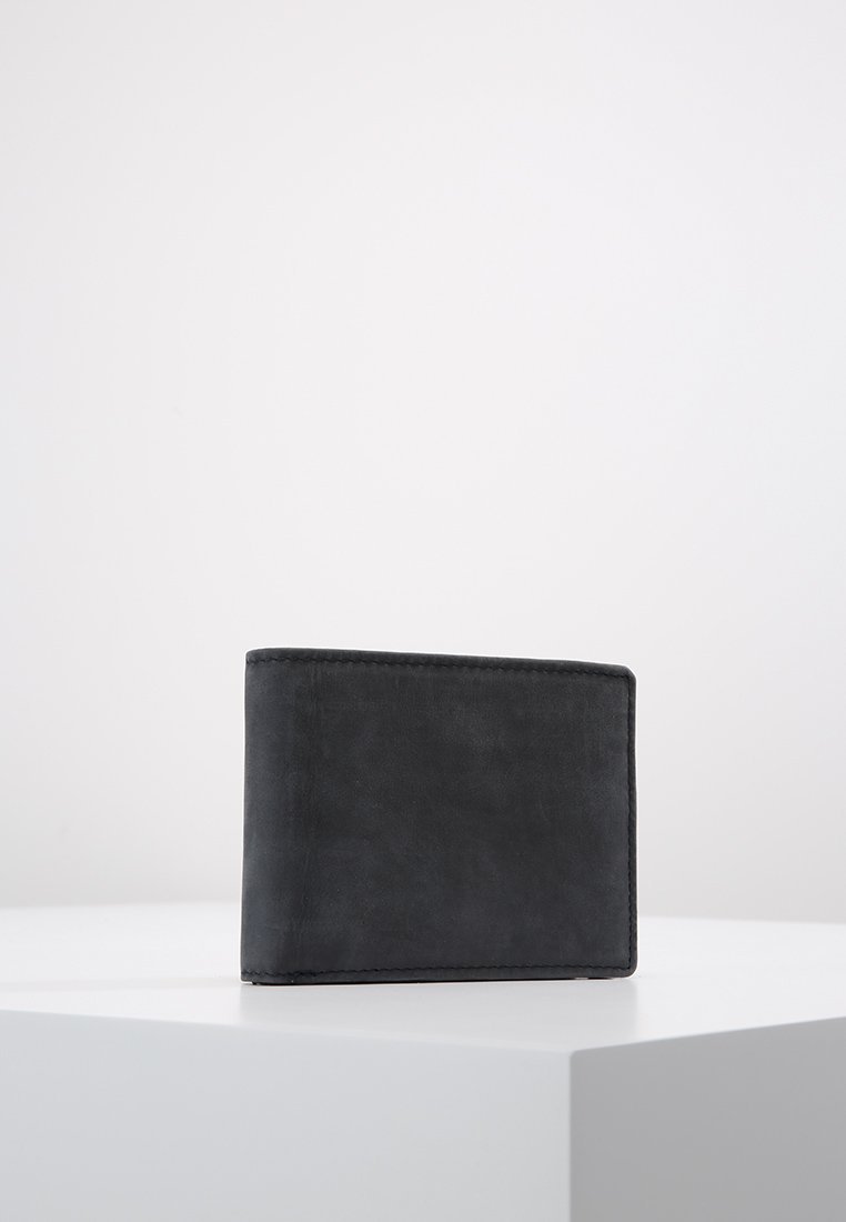 Pier One LEATHER - Portfel - czarny