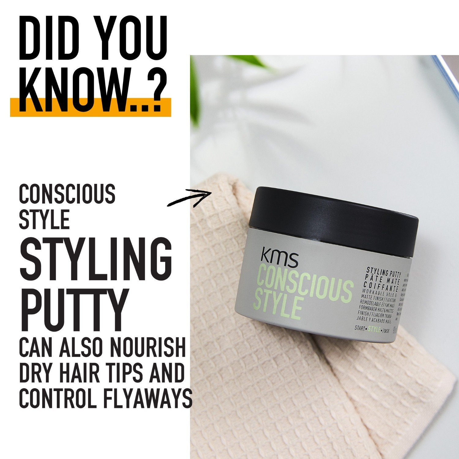 KMS Haarstyling-Knete - 75 ml