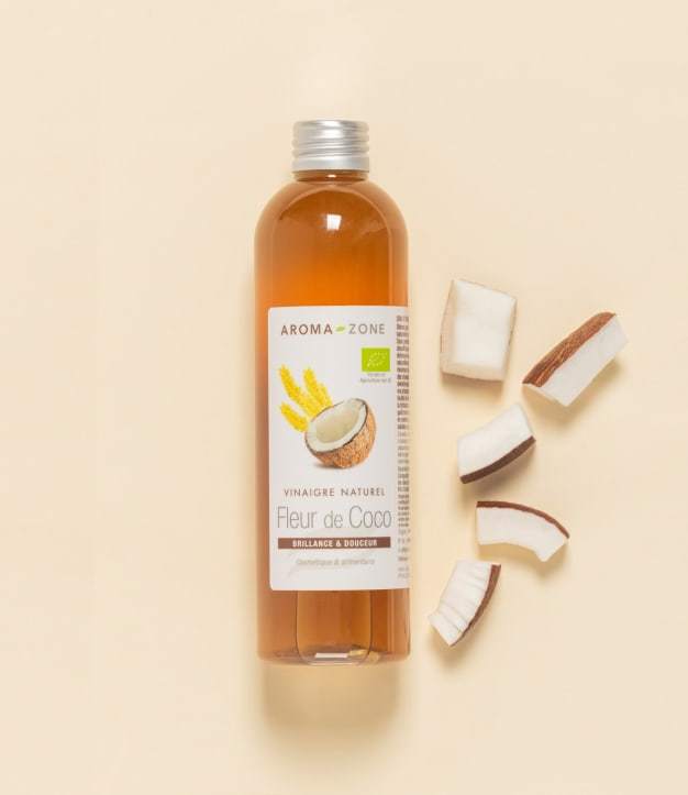 Naturalny organiczny ocet z kwiatów kokosa