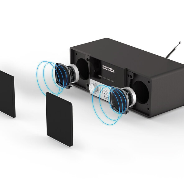 Stereo DAB+ radio DigitRadio 4