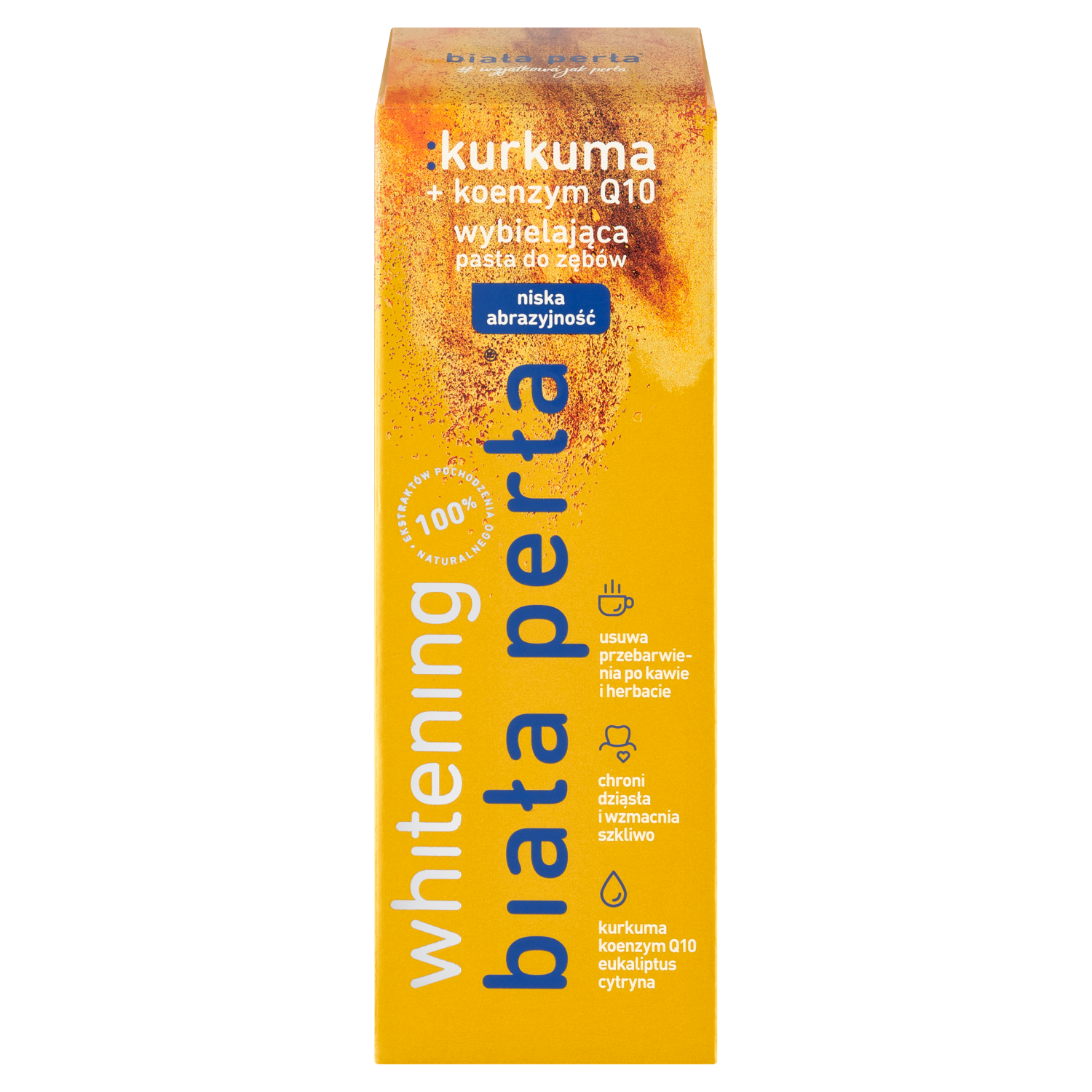 „White Pearl“ dantų balinimo pasta be spalvos pakitimų, 75 ml