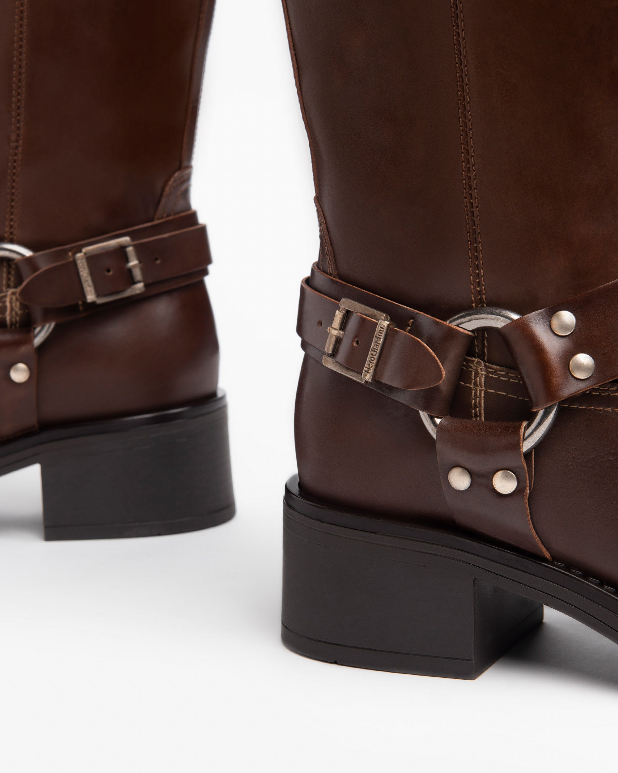  Damen-Lederstiefel