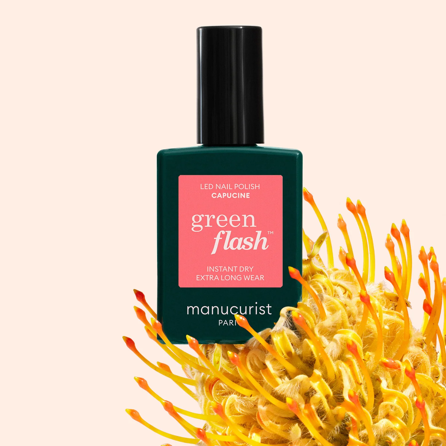 Semi-permanent LED Green Flash™ - 15 ml Capucine