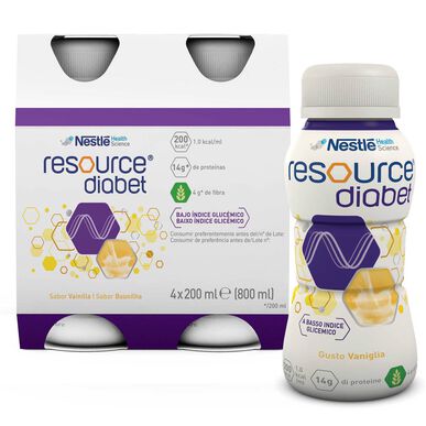 Resurs Resurs Diabet Vanilj 4 x 200 ml 4 x 200 ml