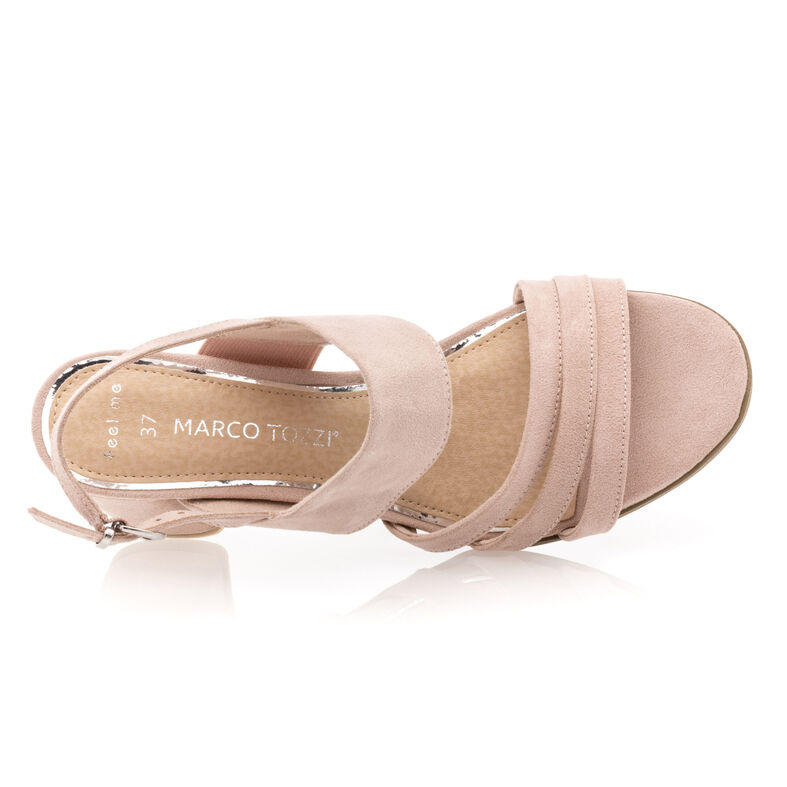 Beige damessandalen / open teenschoenen