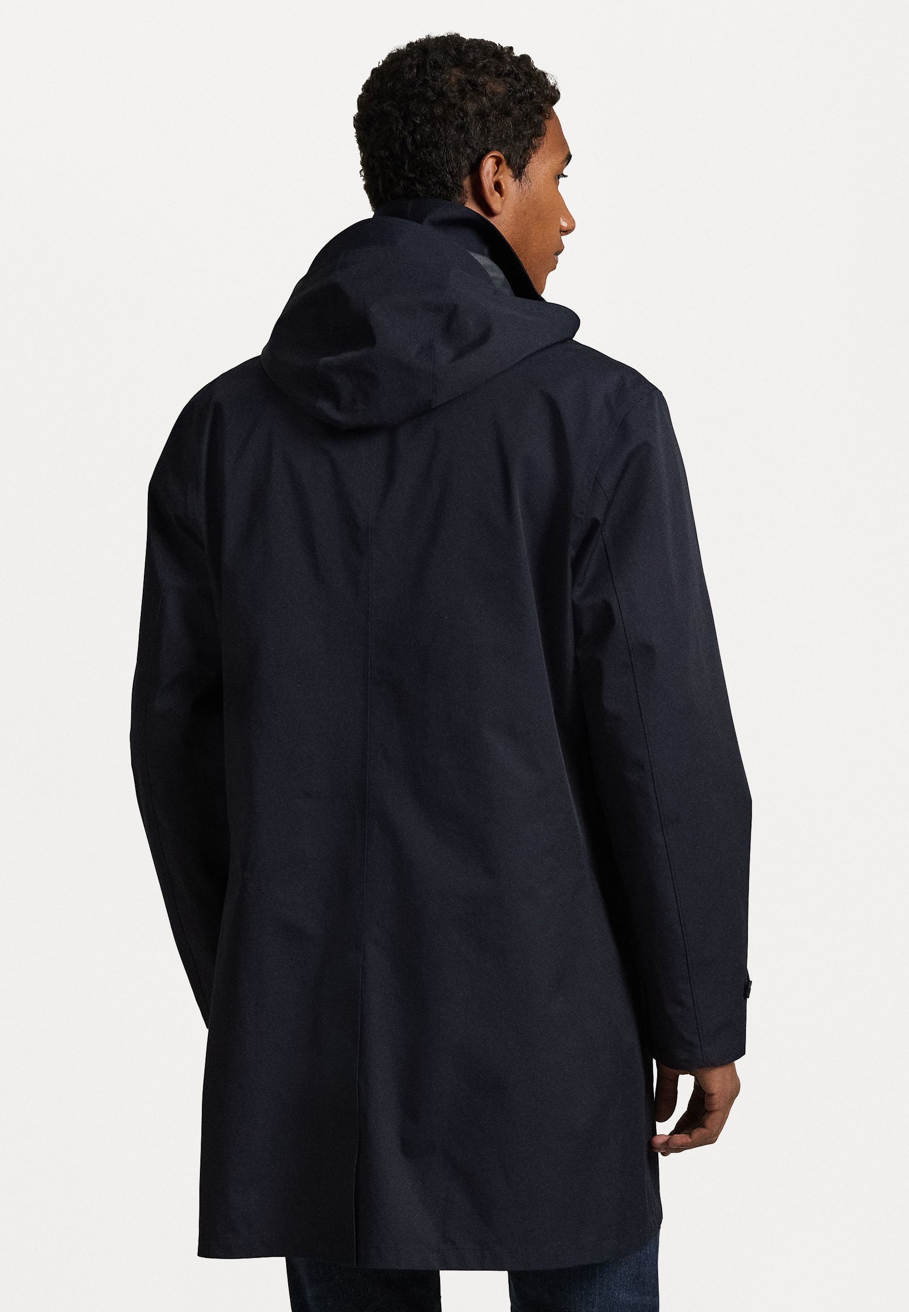 Polo Ralph Lauren WASSERABWEISENDER KAPUZEN-WALTMANDANT - Trenchcoat - Kollektion Marineblau