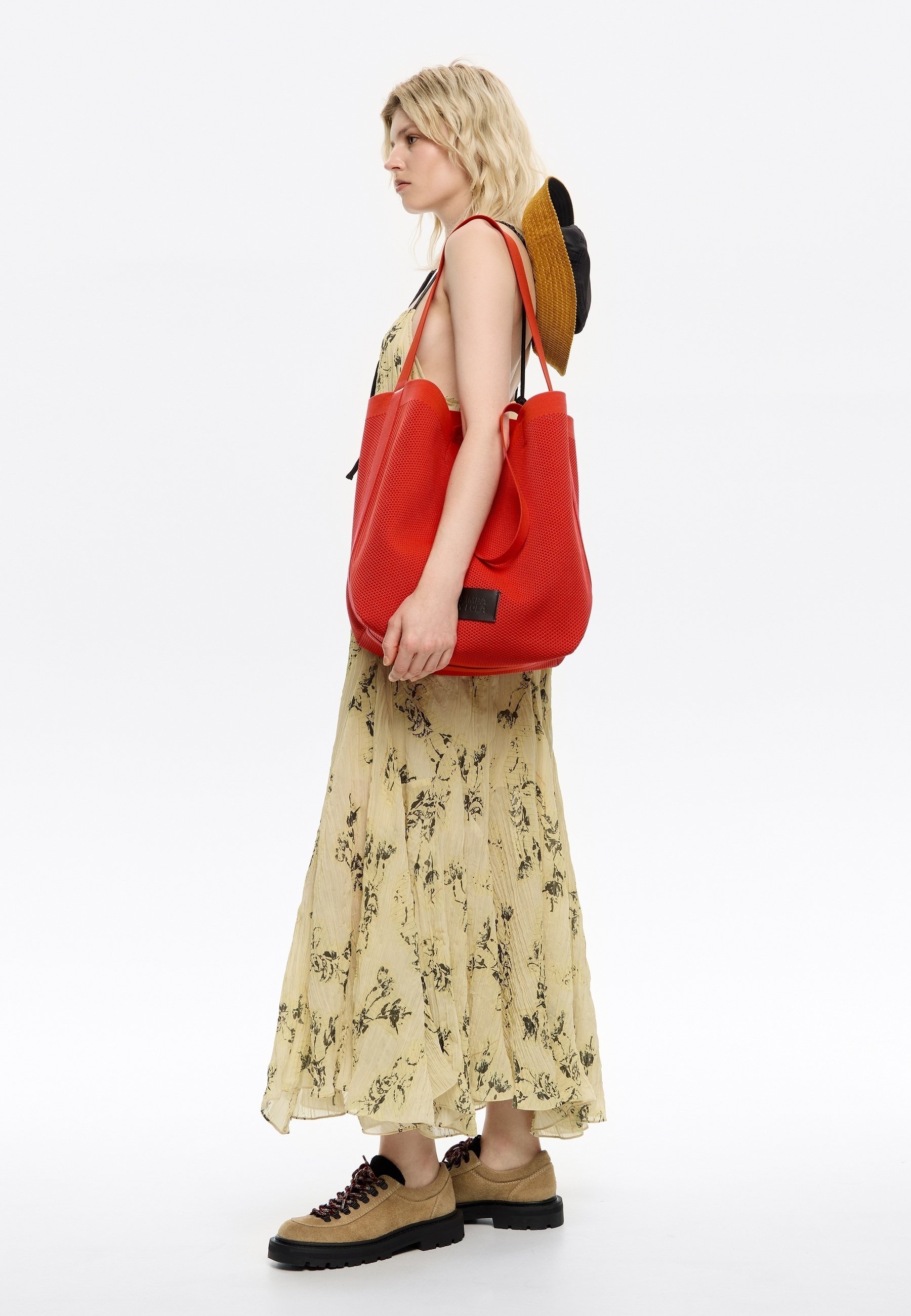 Bimba Y Lola GRANDE - Tas van stof - tomate