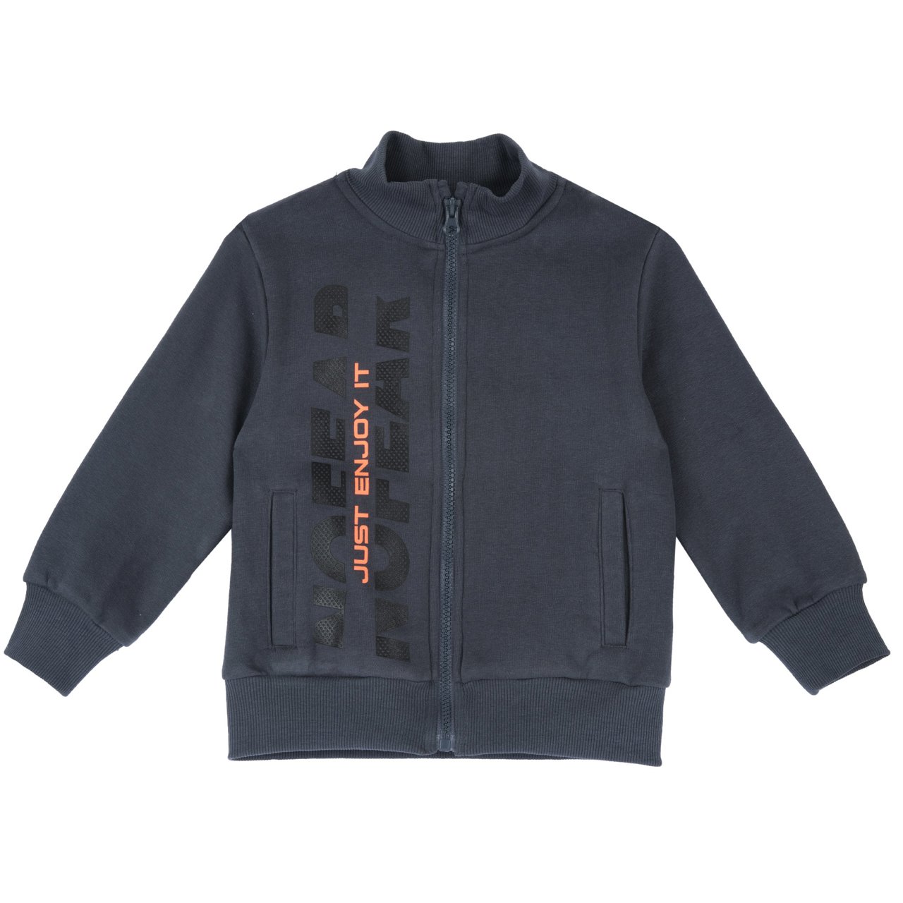 ciemnoszara bluza dresowa