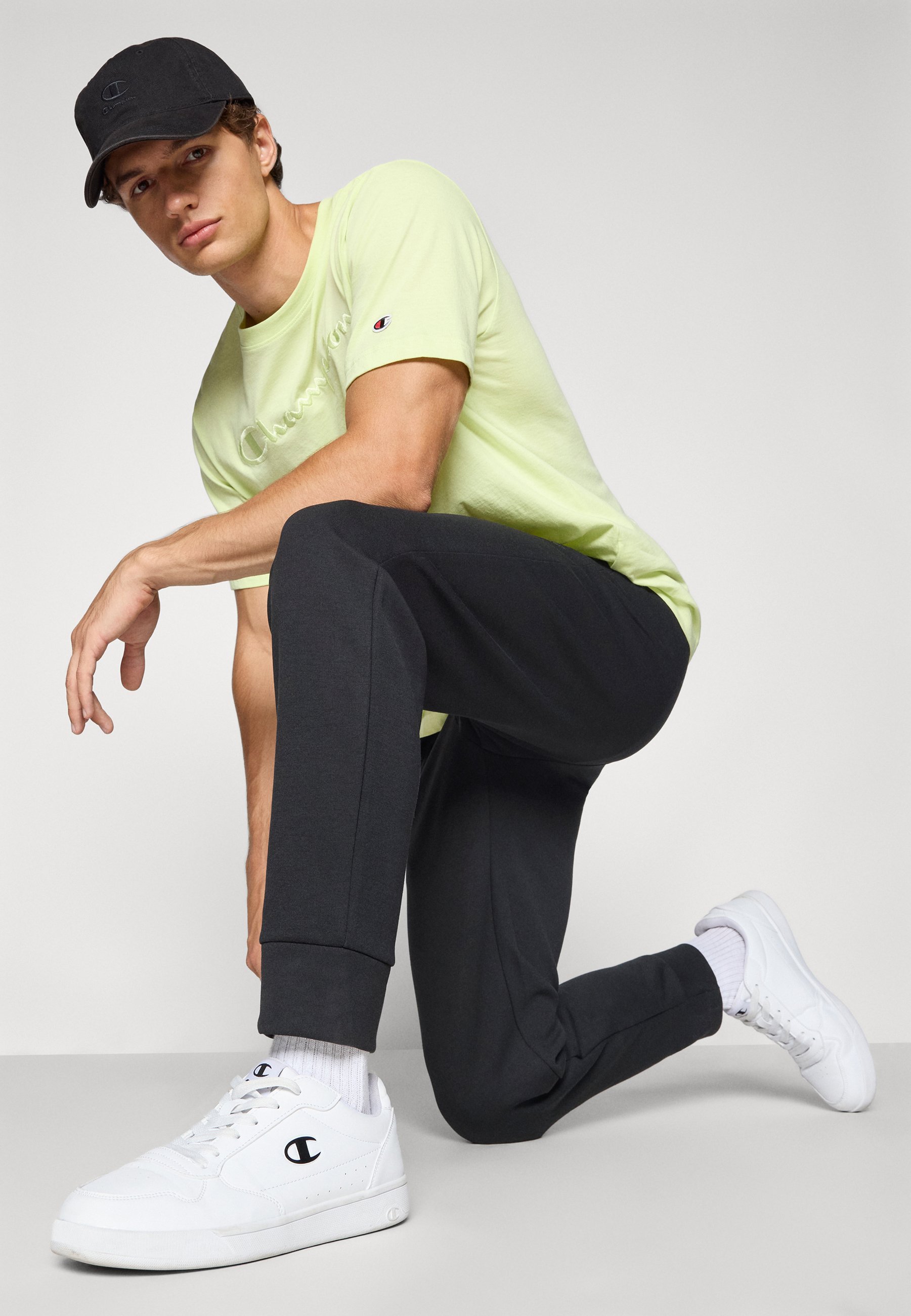Champion C-TECH joggingbroek met omgeslagen pijpen - trainingsbroek - zwart