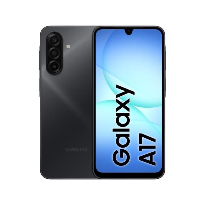 SAMSUNG Galaxy A17 Smartphone 128 GB Zwart - Franse versie