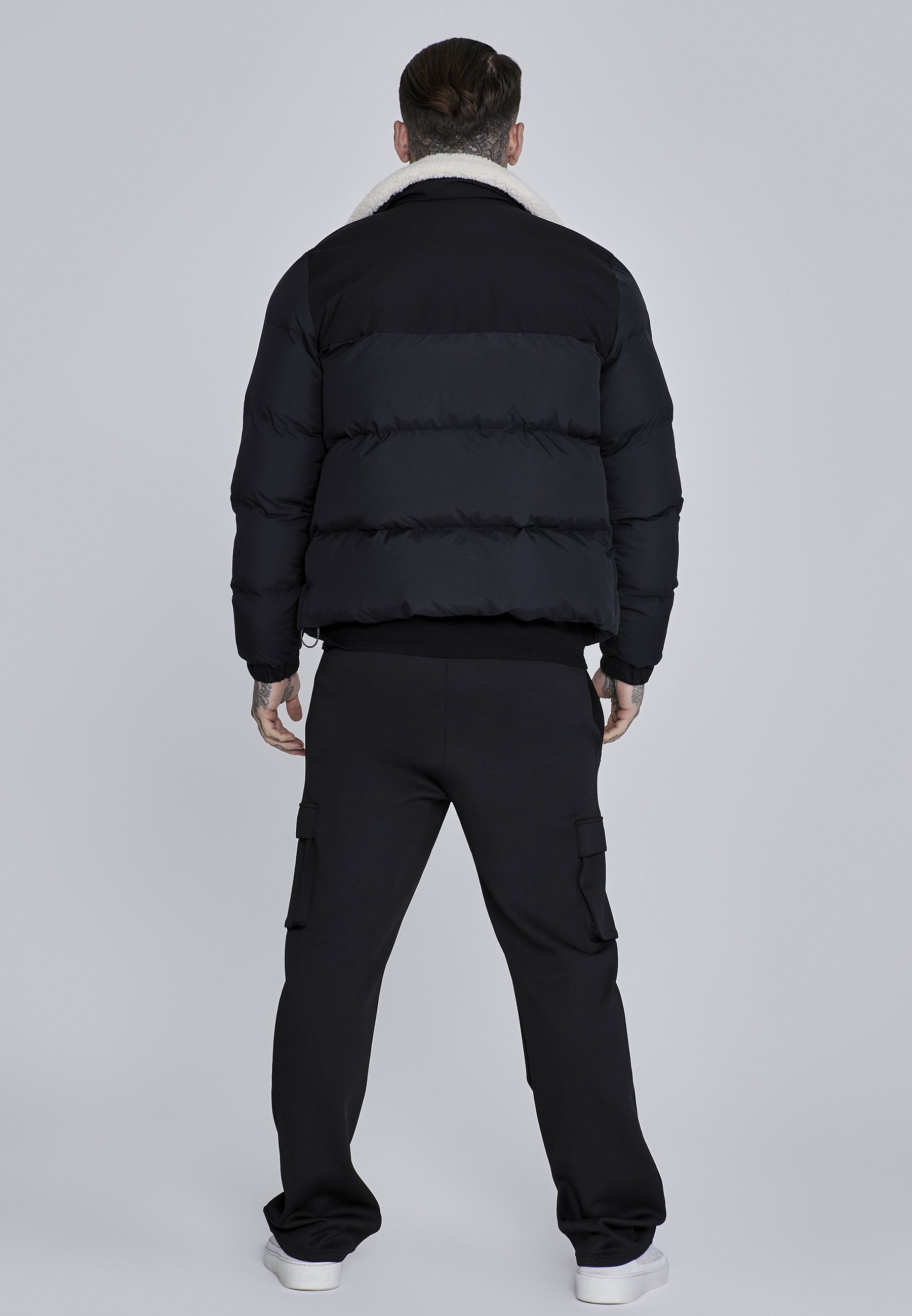 Doudoune SIKSILK - Veste d'hiver - noire