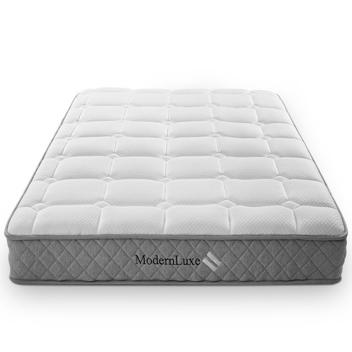 Orthopedic mattress 160x200 cm cold foam springs 7 zones H3 (medium) 20 cm