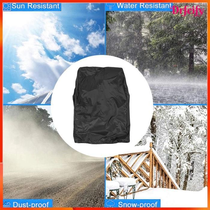 Funda protectora para carrete de manguera de jardín - AKOZON - 26x25x35 pulgadas - Oxford 600D - Revestimiento de PVC - Impermeable