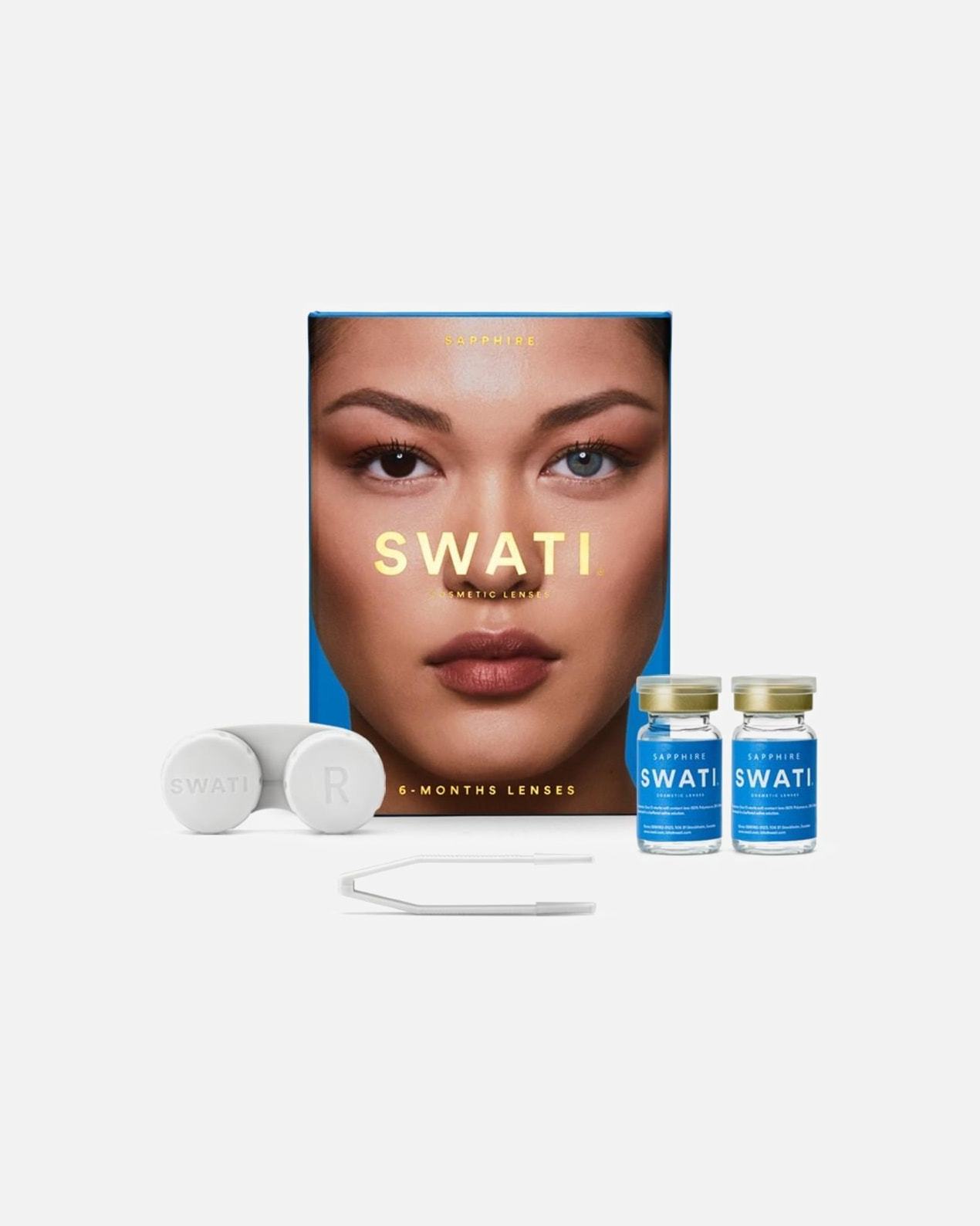 Swati Sapphire kontaktlēcas - 1 pāris