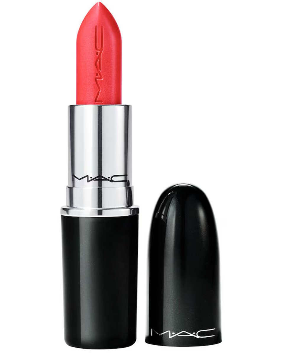 Ruj MAC Lustreglass Sheer-Shine, culoare translucidă și lucioasă - finisaj de lungă durată