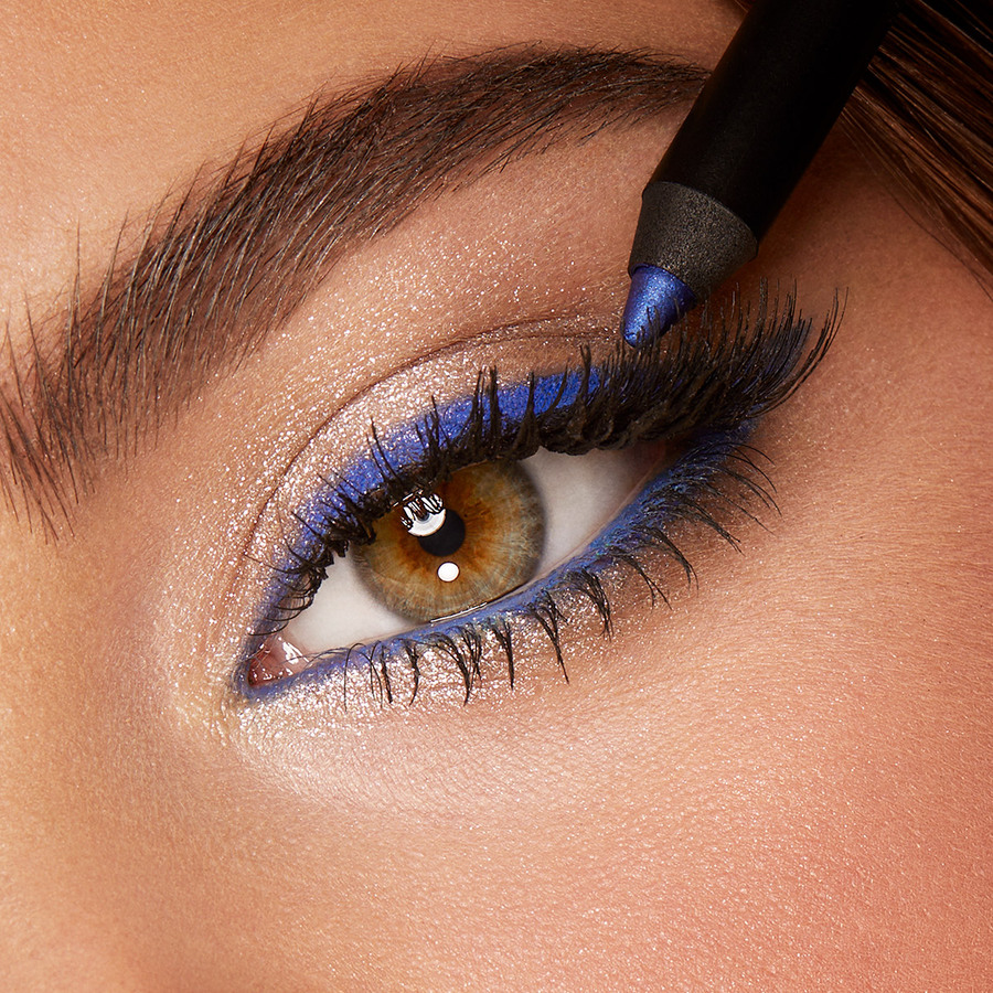 Intensivfarbener, lang anhaltender Eyeliner 14 Metallic-Blau