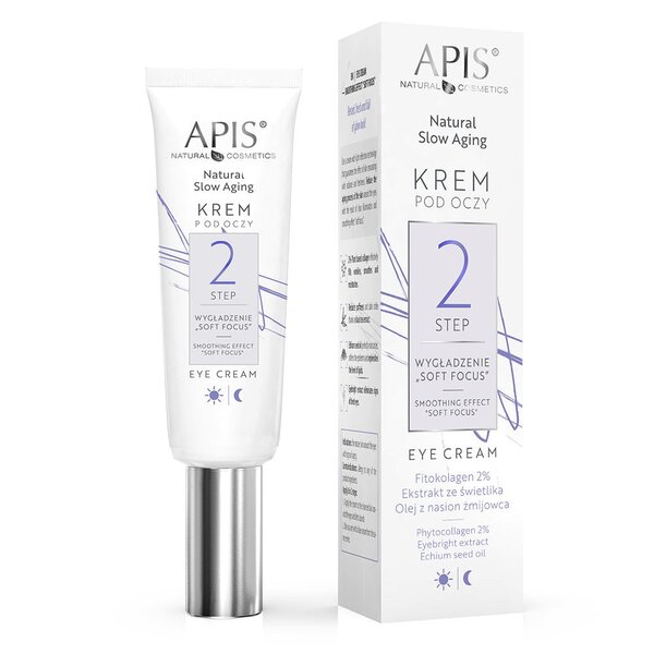 APIS Cremă de ochi cu efect de netezire și ameliorare a îmbătrânirii PASUL 2 15ml