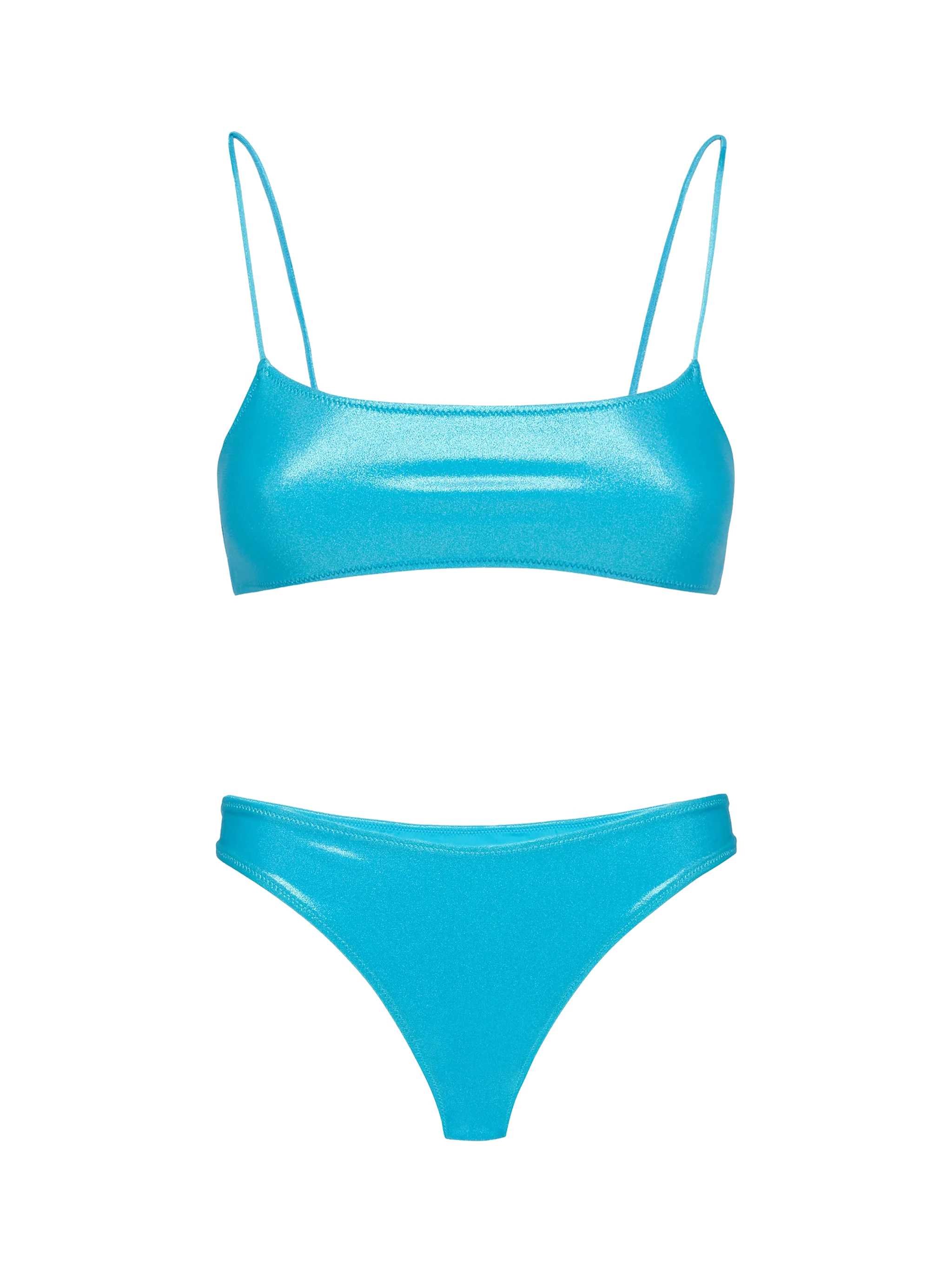 Lamina Sadie Lido turquoise bralette bikini