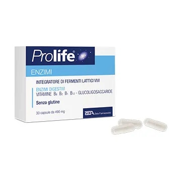 PROLIFE ProLife Enzymen 30 capsules Voedingssupplement met melkzuurfermenten