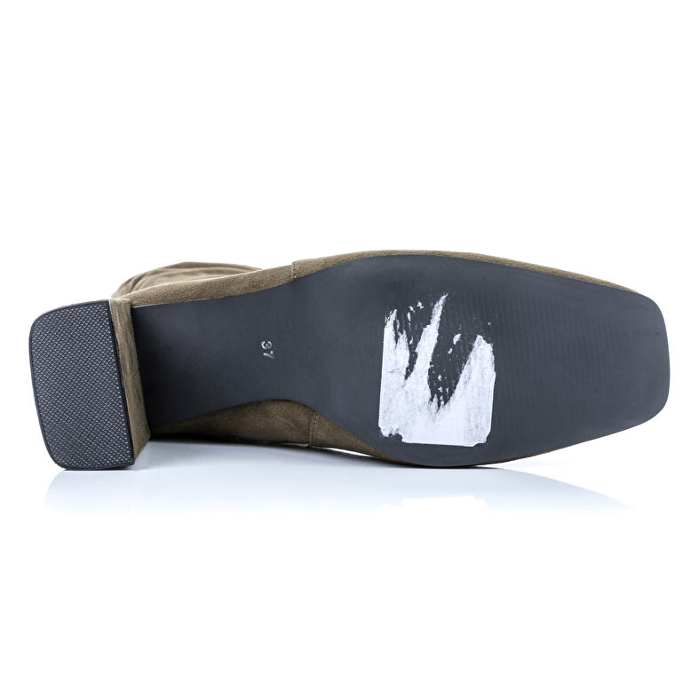 Grüne Damenstiefel