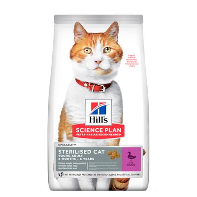 10 kg Hill's Science Plan Trockenfutter für Katzen – 8 kg + 2 kg gratis!*