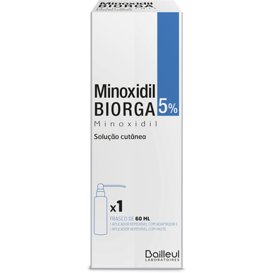 Biorga Minoksidil 5% raztopina za kožo 60 ml 60 ml