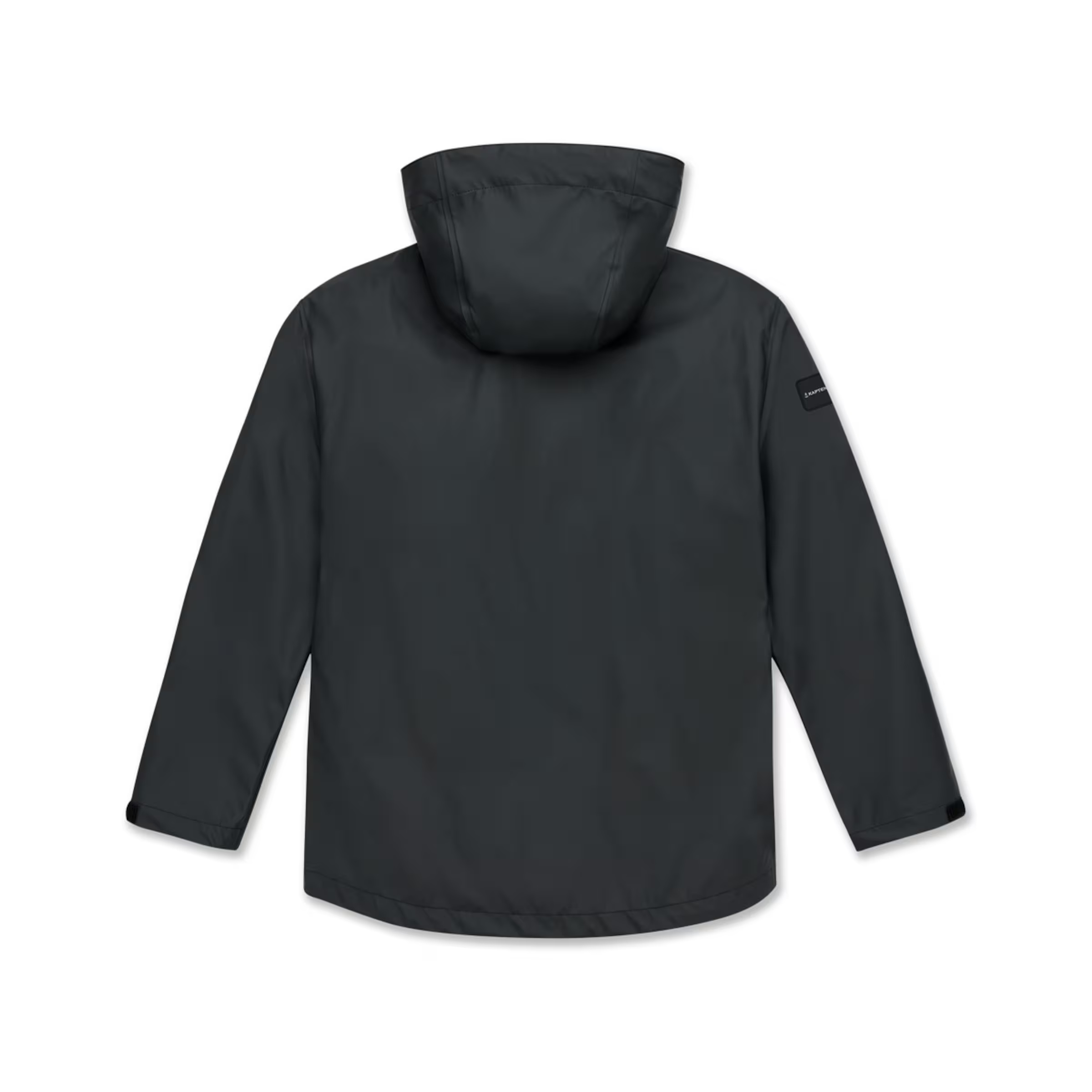 Veste imperméable courte noire de tous les jours