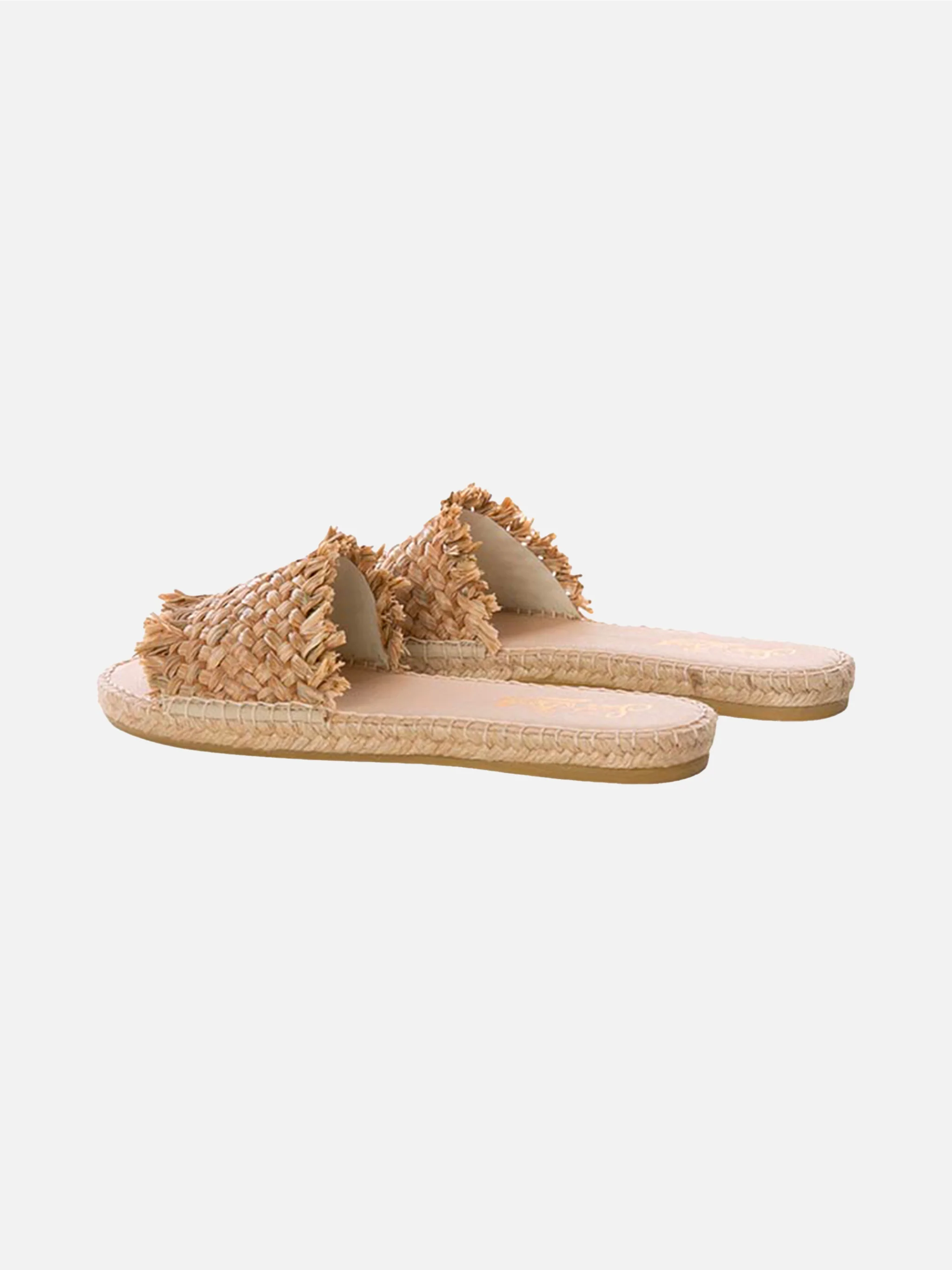 Dames espadrilles van stro