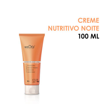 WeDo Professionals Hydratační noční vlasový krém Výživná noční maska pro poškozené vlasy 100 ml 100 ml