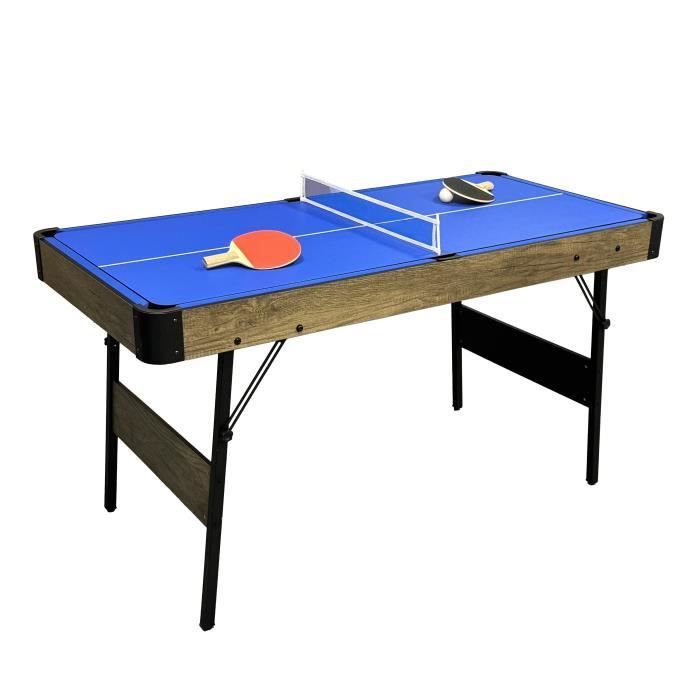 Tavolo da gioco multifunzione - Cougar - All-in-One 3-in-1 - Biliardo, Air-Hockey, Ping-Pong - 150x70x78,7 cm - Misto