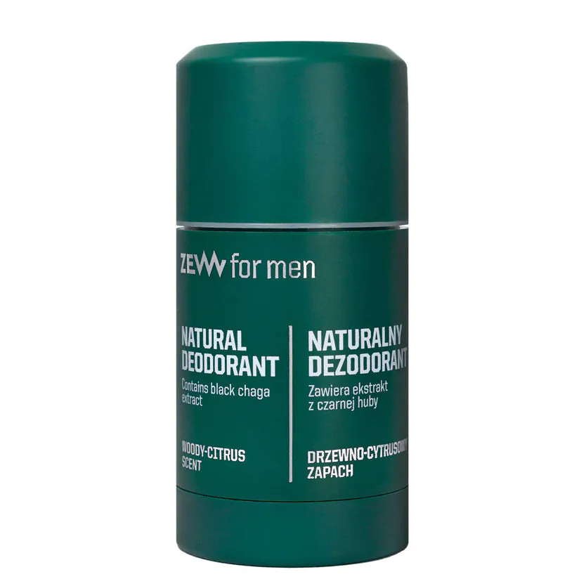 ZEW For Men z Czarną Hubą - Deo (M) Naturalny dezodorant w sztyfcie85 g