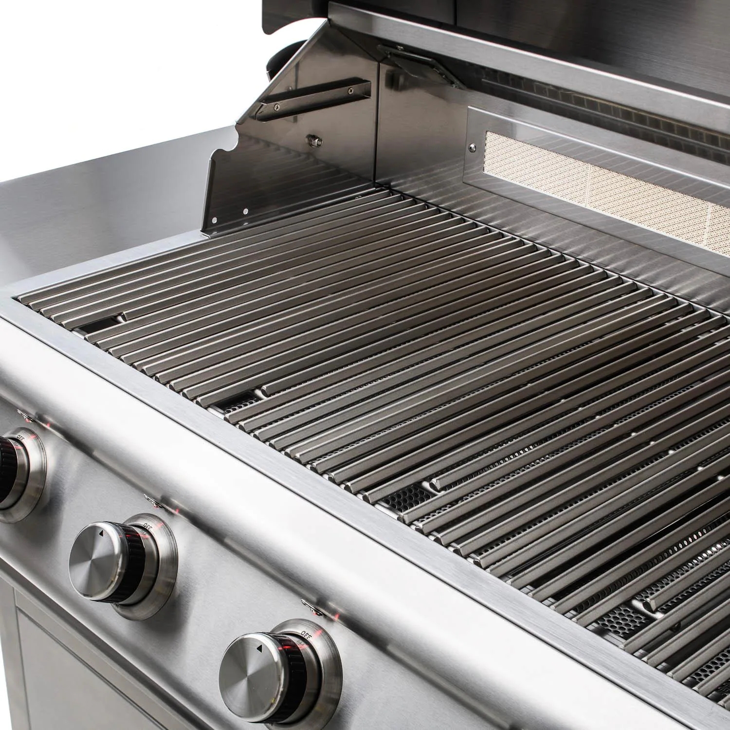 Grill gazowy Blaze Premium LTE Marine Grade o średnicy 32 cali, wolnostojący, 4-palnikowy, z tylnym palnikiem podczerwieni i oświetleniem grilla – BLZ-4LTE2MG-LP