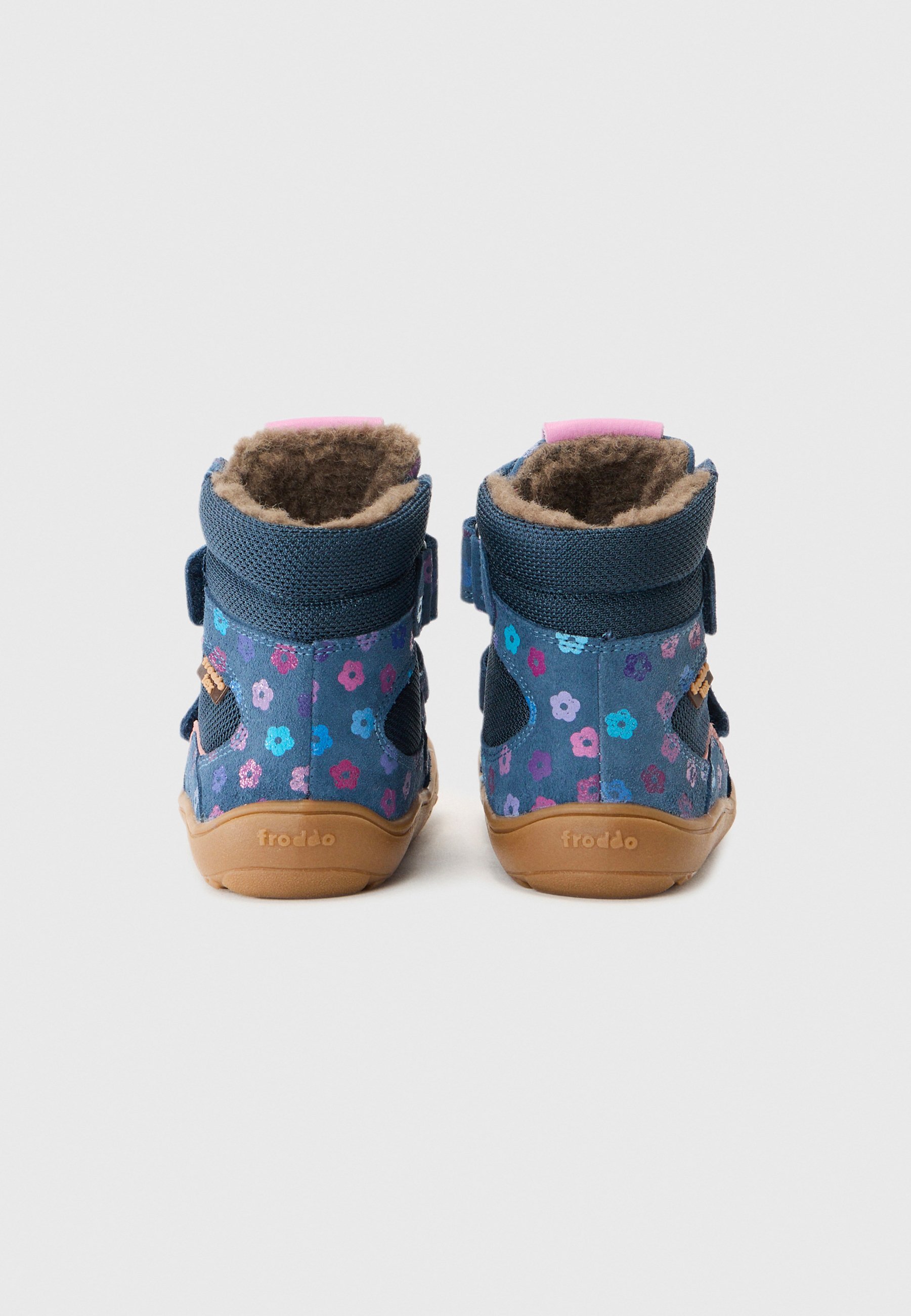 Froddo BAREFOOT TEX WINTER - Winterlaarzen - blauw denim