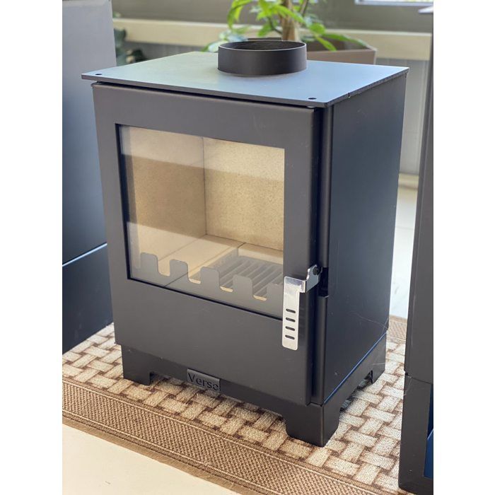 Poêle à Bois Verso 3L - 5 kW | Compacte, Efficace et Facile à Installer
