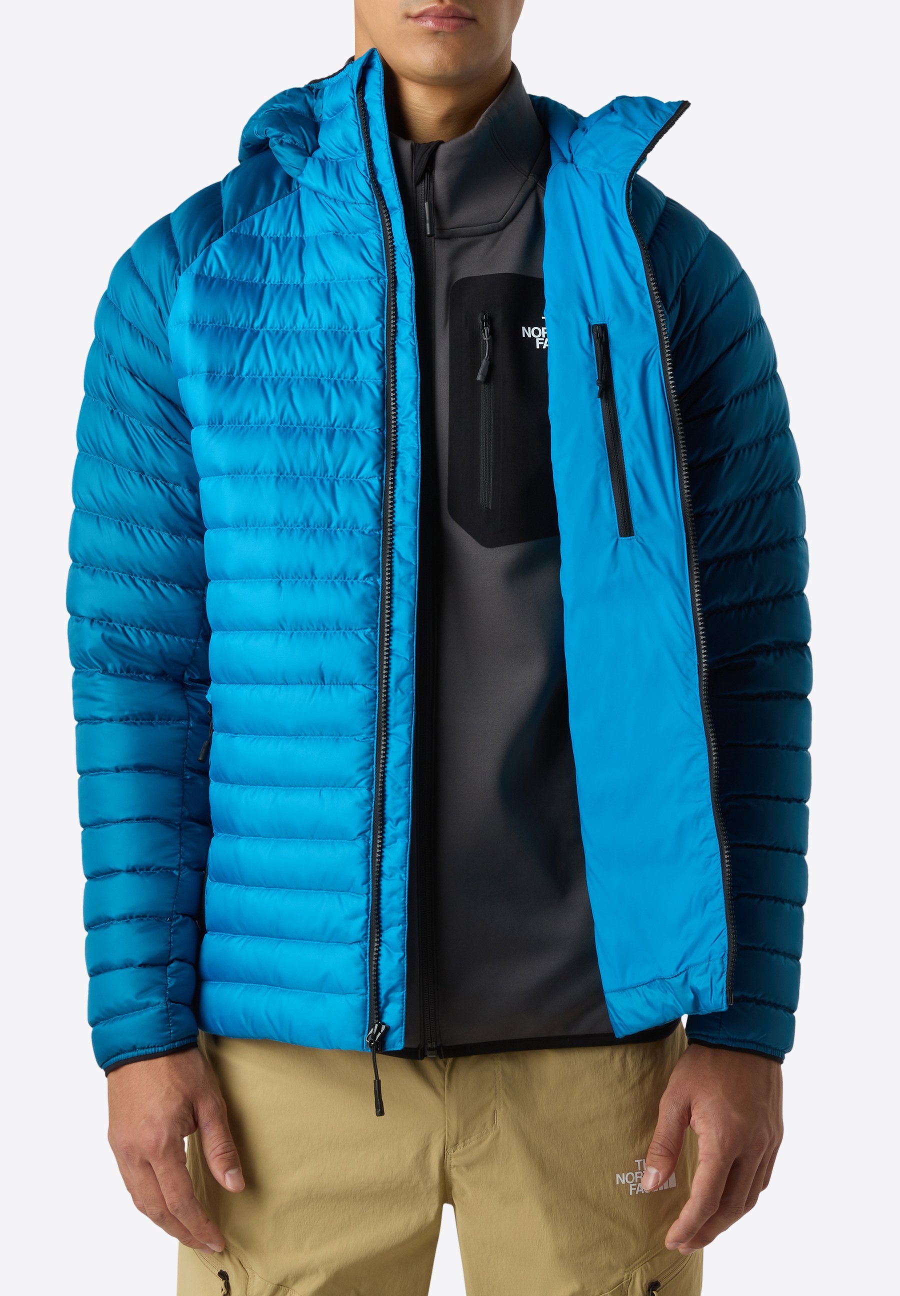 The North Face BETTAFORCA HOODIE - Donsjack - Skyline Blue Adriatic B