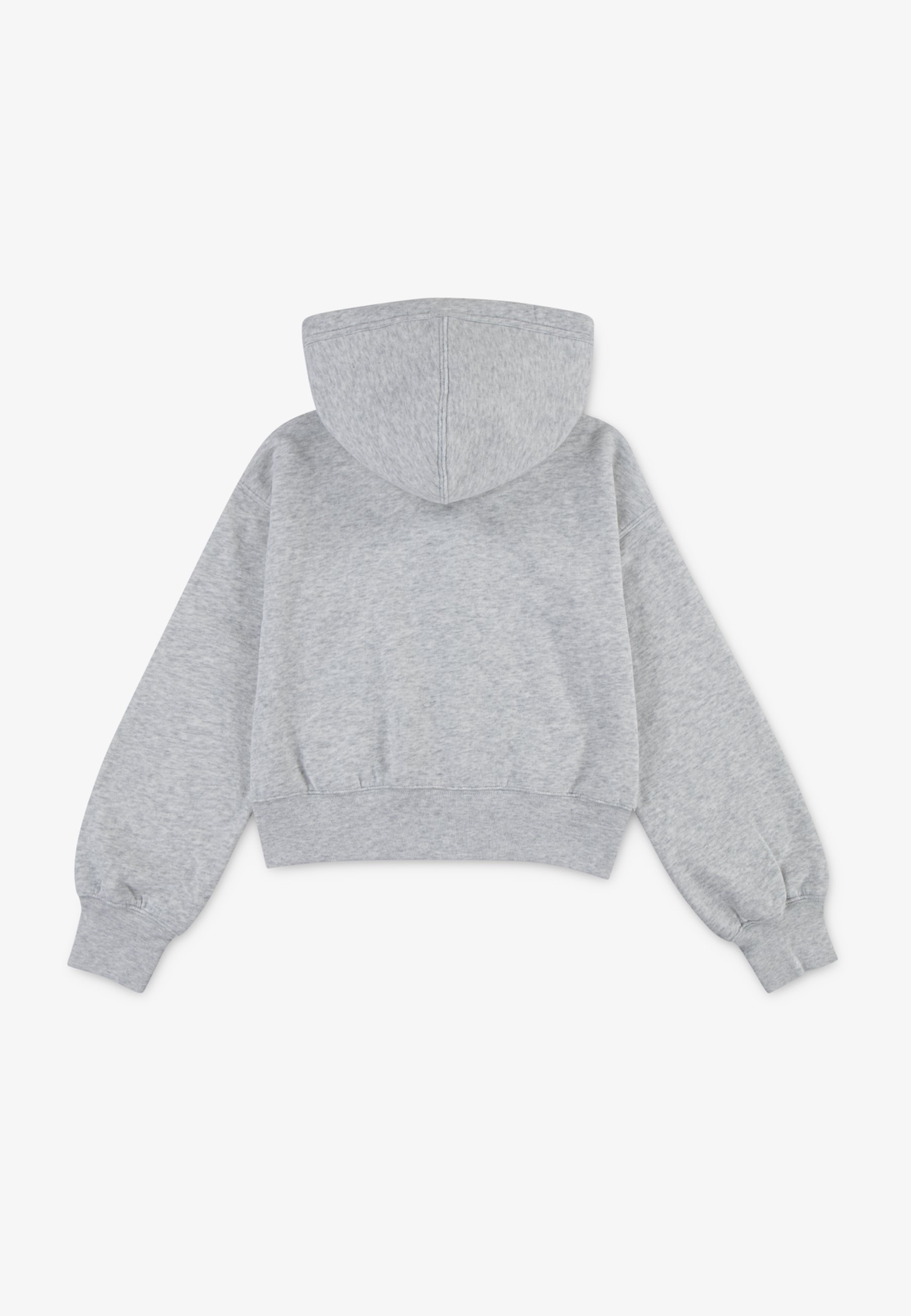 Abercrombie & Fitch ESSENTIAL FULL ZIP HOODIE - Sweatshirt met ritssluiting - lichtgrijs gemêleerd