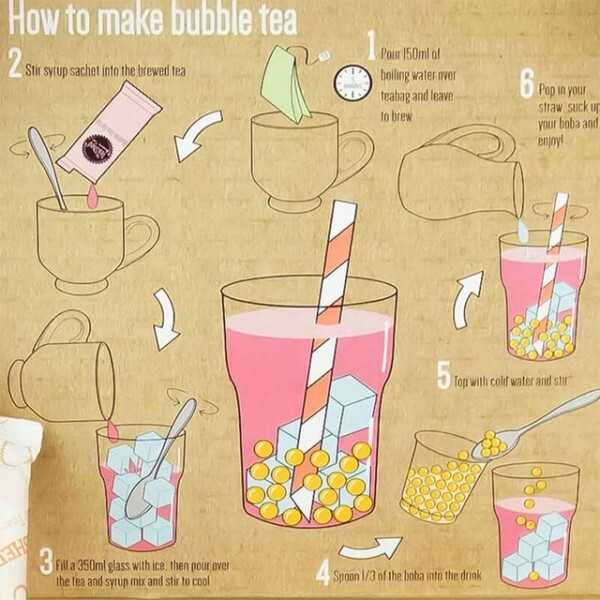 Ceai cu bule TeaShed 3 porții