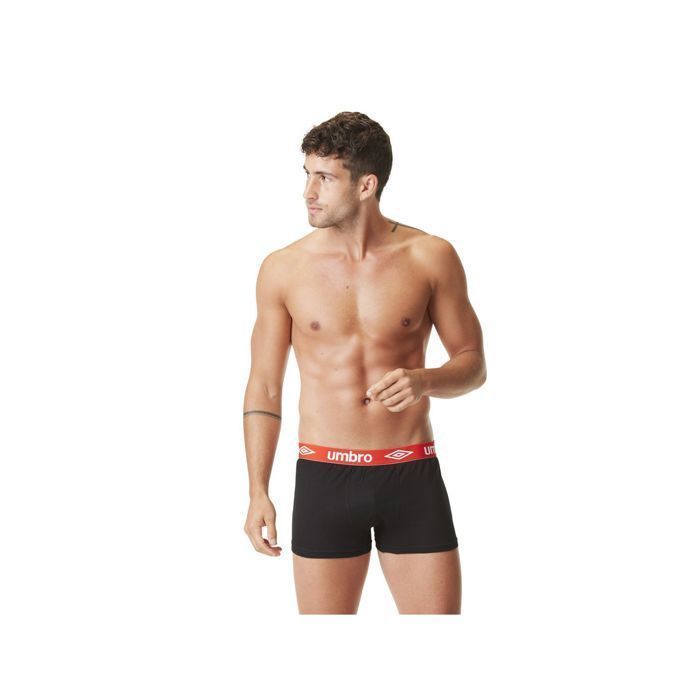 Boxer da uomo Umbro - Neri (confezione da 4)