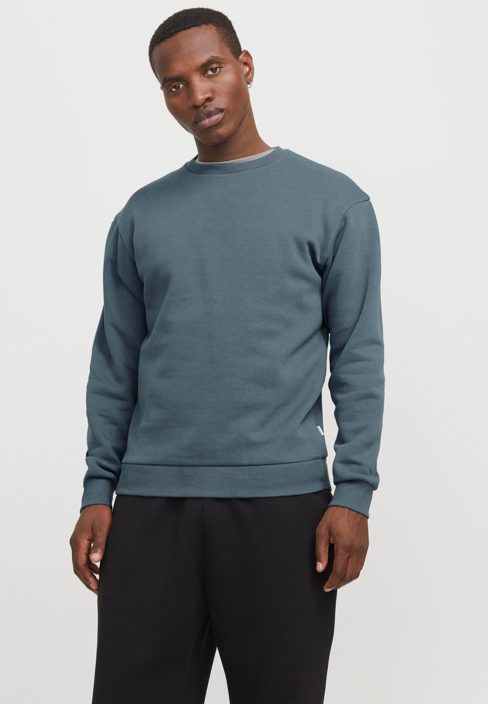 Sweat-shirt Jack & Jones JJEBRADLEY CREW - temps orageux