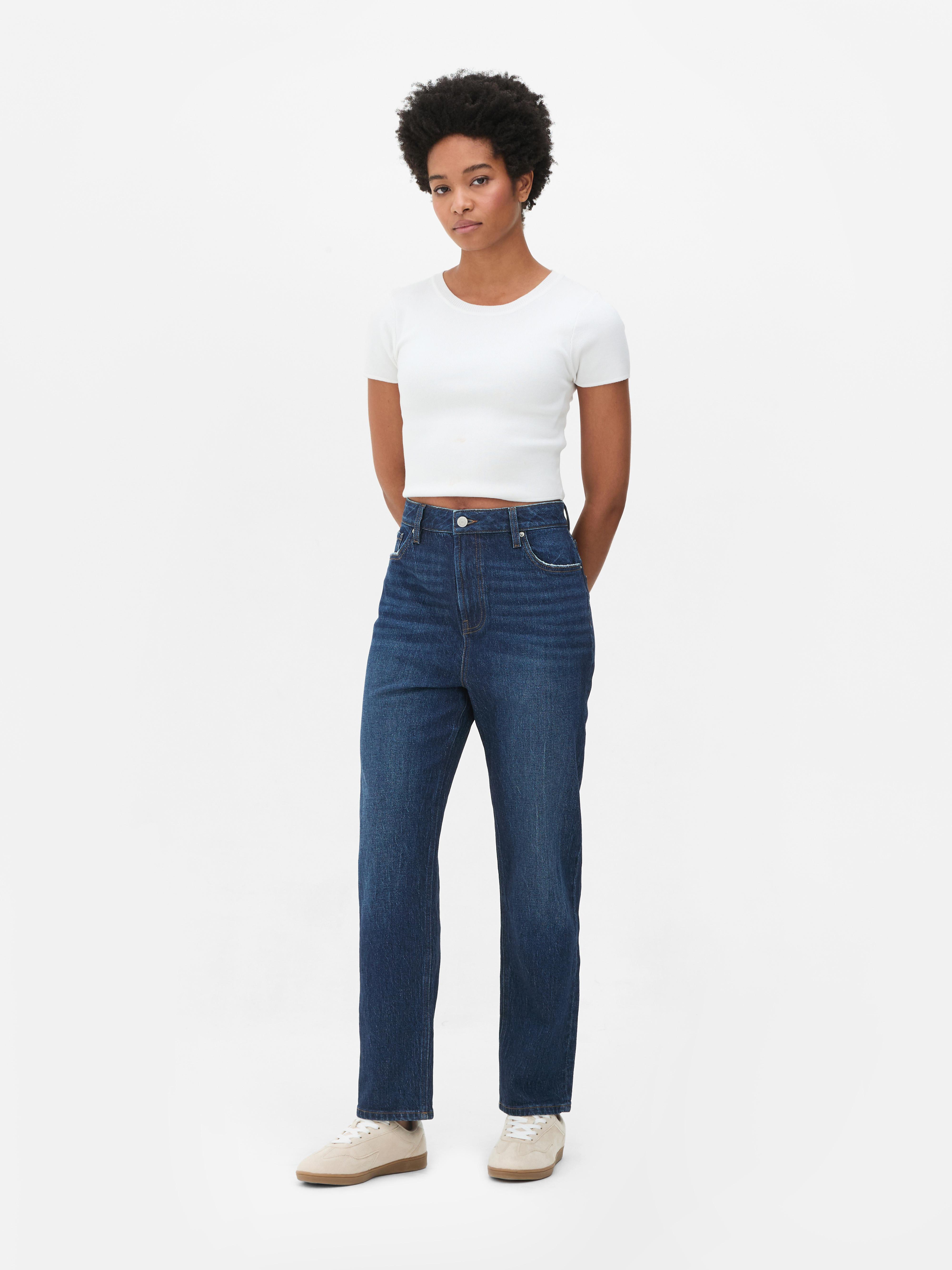 Schmal geschnittene Jeans mit geradem Bein – Entdecken Sie Ihre neue Lieblingsjeans aus Baumwolle