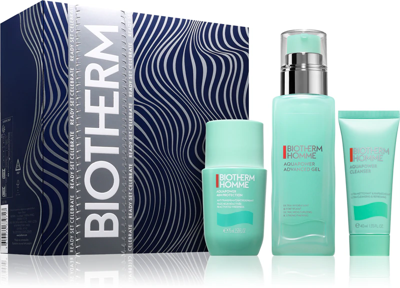 Biotherm Homme Aquapower Advanced Gel dárková sada pro muže