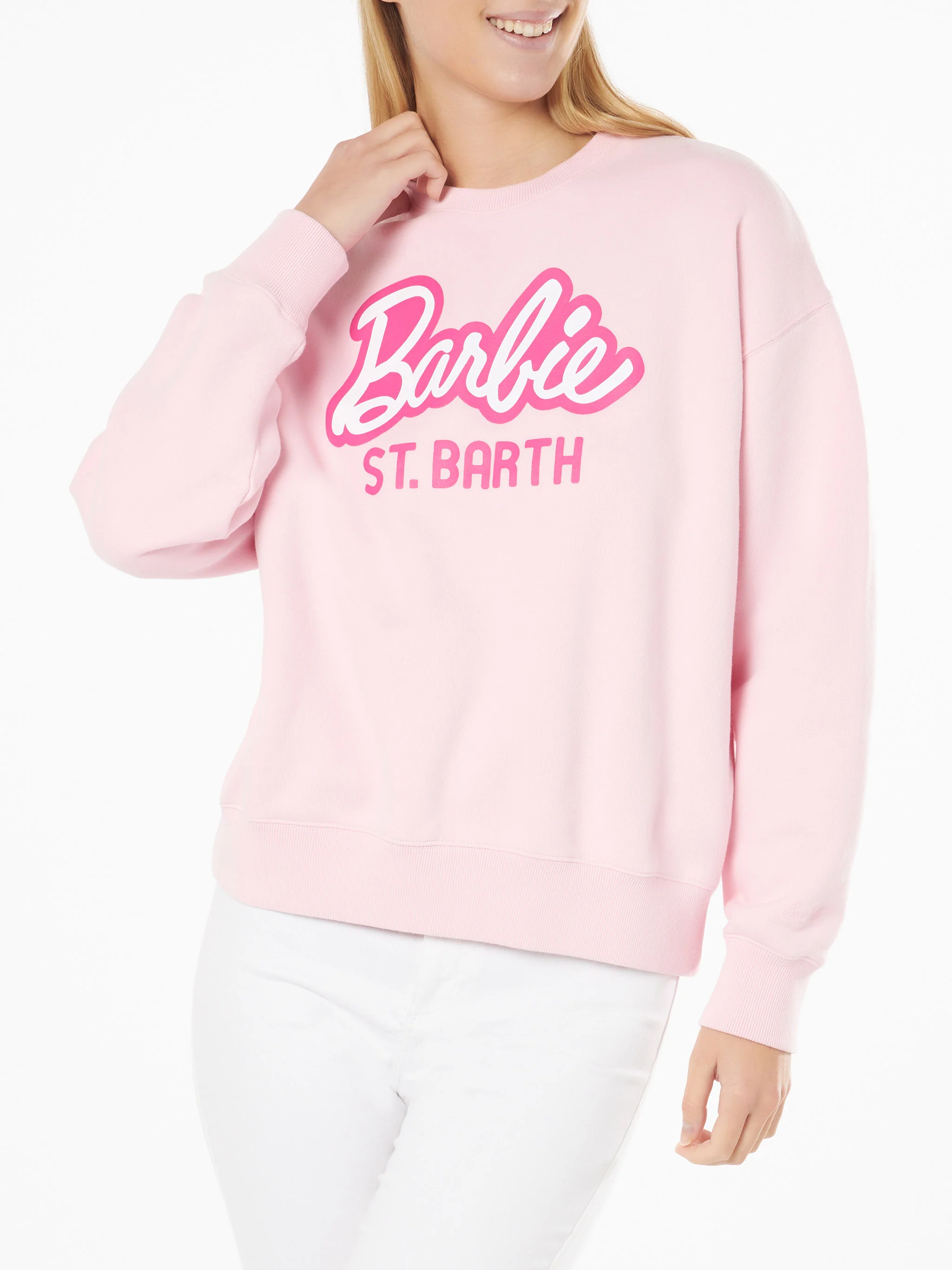 Dames sweatshirt met Barbie-print van St. Barth | BARBIE SPECIALE EDITIE