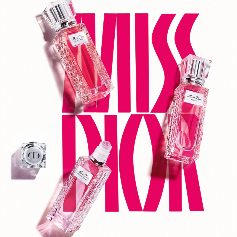 DIOR Miss Dior Roller-Pearl perfume roll-on para mulheres