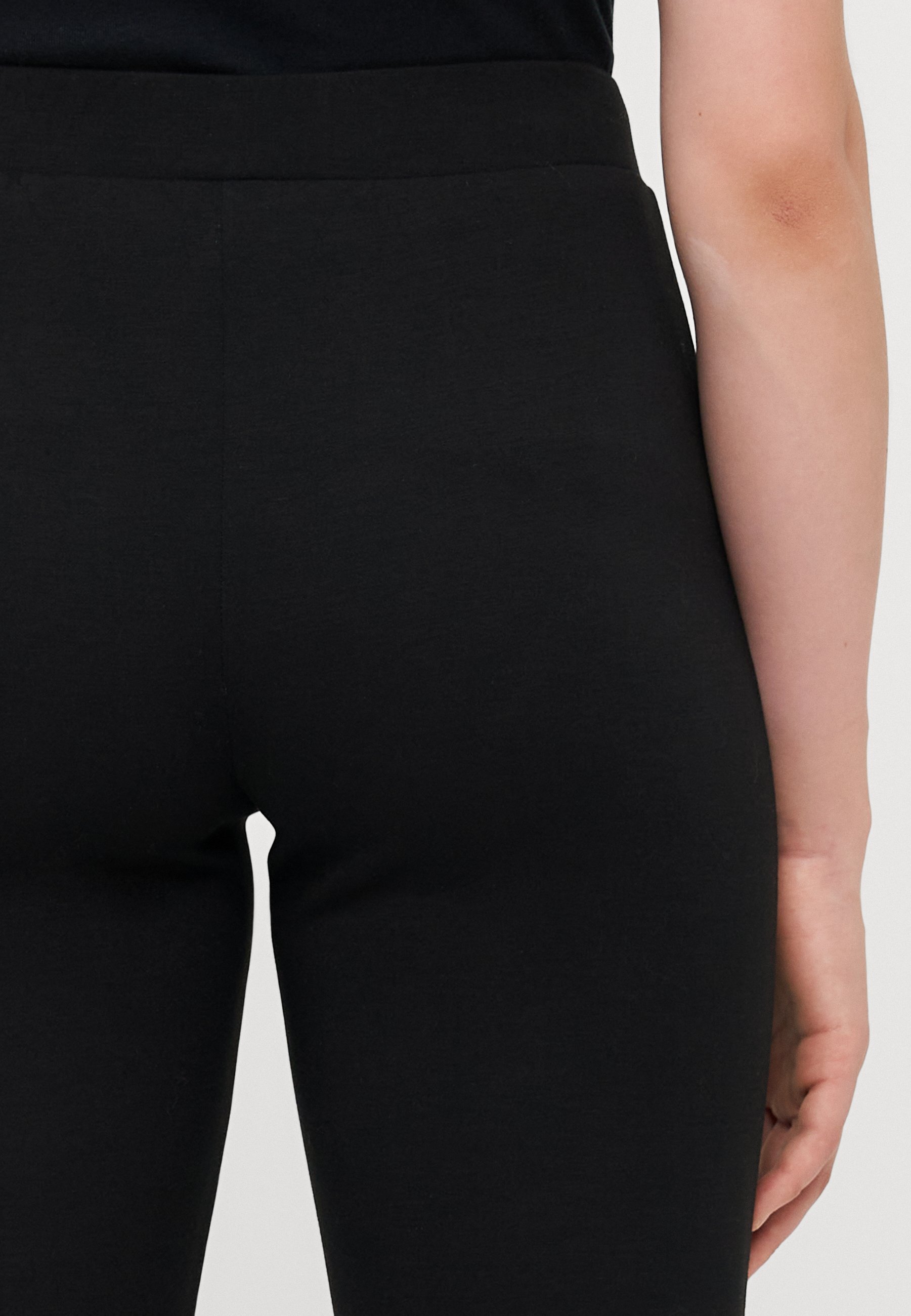 ALLEEN Lange ONLSCARLETT FLARED - Broek - zwart
